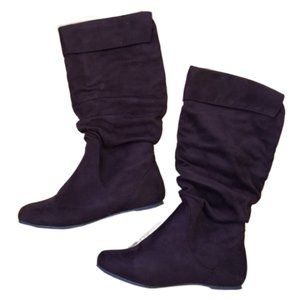 GOJANE Vintage Brown Slouchy Boots, size 5.5